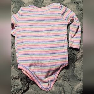 Garanimals Pastel Striped Kids Bodysuit